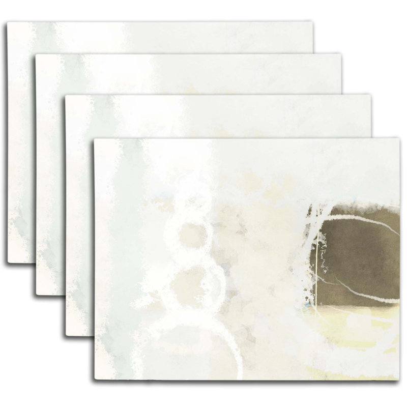 Napperon abstrait en polyester
