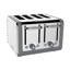 Dualit 4 Slot Architect Toaster Grey-137436585