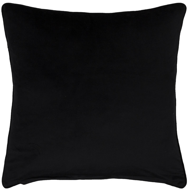 Caval Cushion Cover Abstract Square Cushion Cover, Black/White