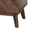 Commode 5 tiroirs en bois manufacturé brun Meisha