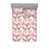 Blanc cassé, rose pâle / floral est en rupture de stock