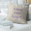 Housse de coussin à main manuscrite follow your cardiaque-495376352-495376344