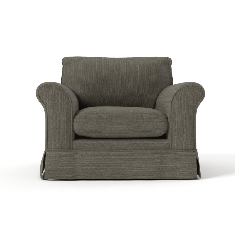 Ellie Upholstered Armchair, Grey