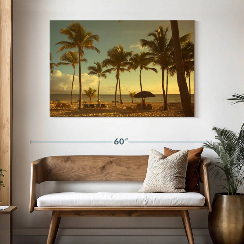 Gillard Jamaica Retro Beach, 32" H x 48" W