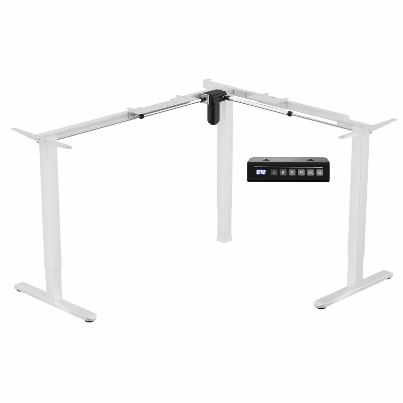 Structure de bureau VIVO, H 27,7 po x l 54,8 po x P 47 po, Blanc