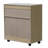 Arlinde 27" Microwave Kitchen Cart, 2-Door Accent Storage Cabinet-1310222807