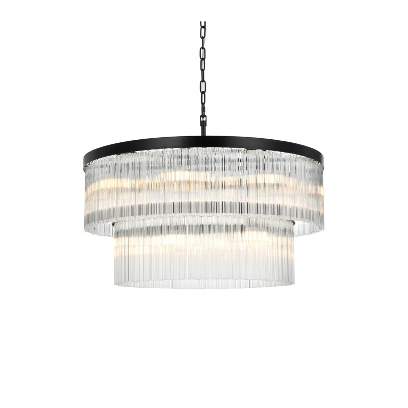 Lustre Lu 32 pouces, Noir, noir, noir, noir