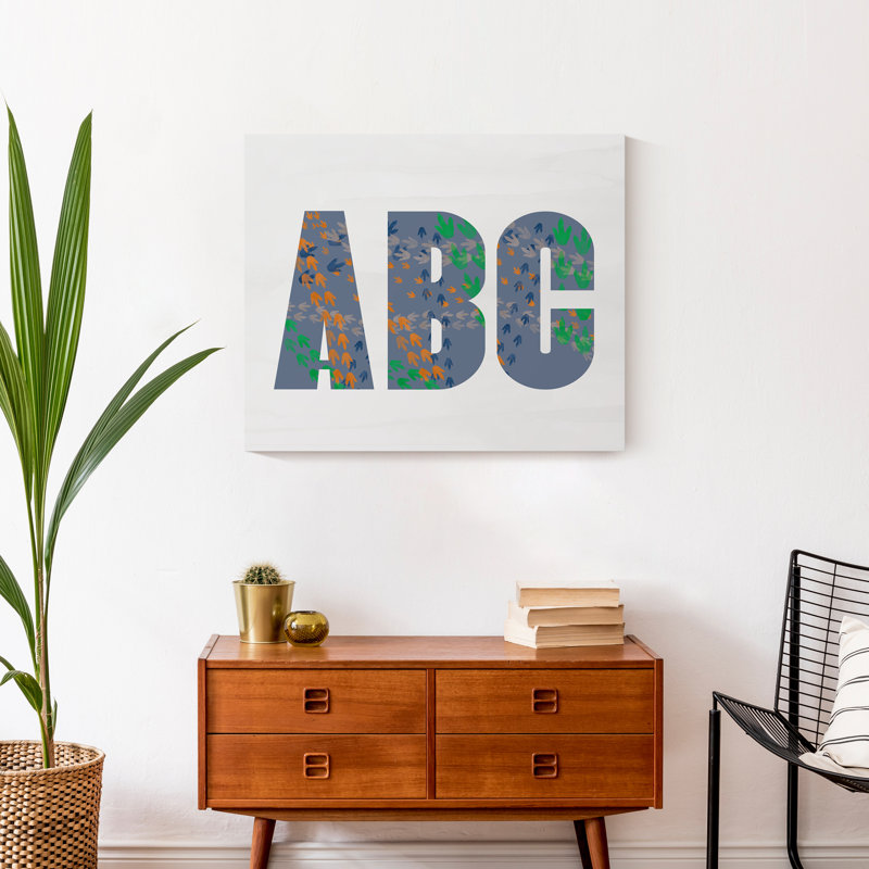 Art sur toile ABC, H 24 po x l 20 po x P 1,25 po