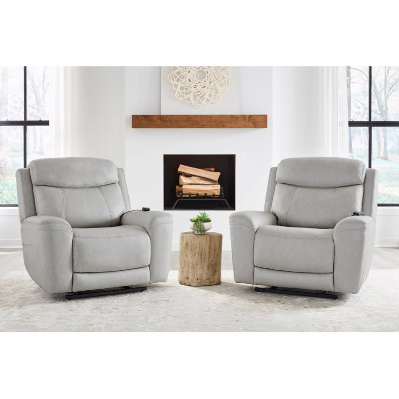 Fauteuil inclinable électrique Power Lift avec chaleur et massage, Sydney Granite 