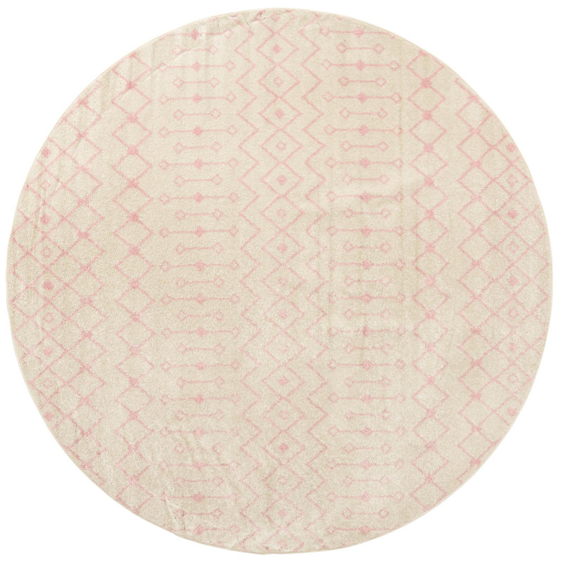 Abstract Indoor Rug, Round 10'