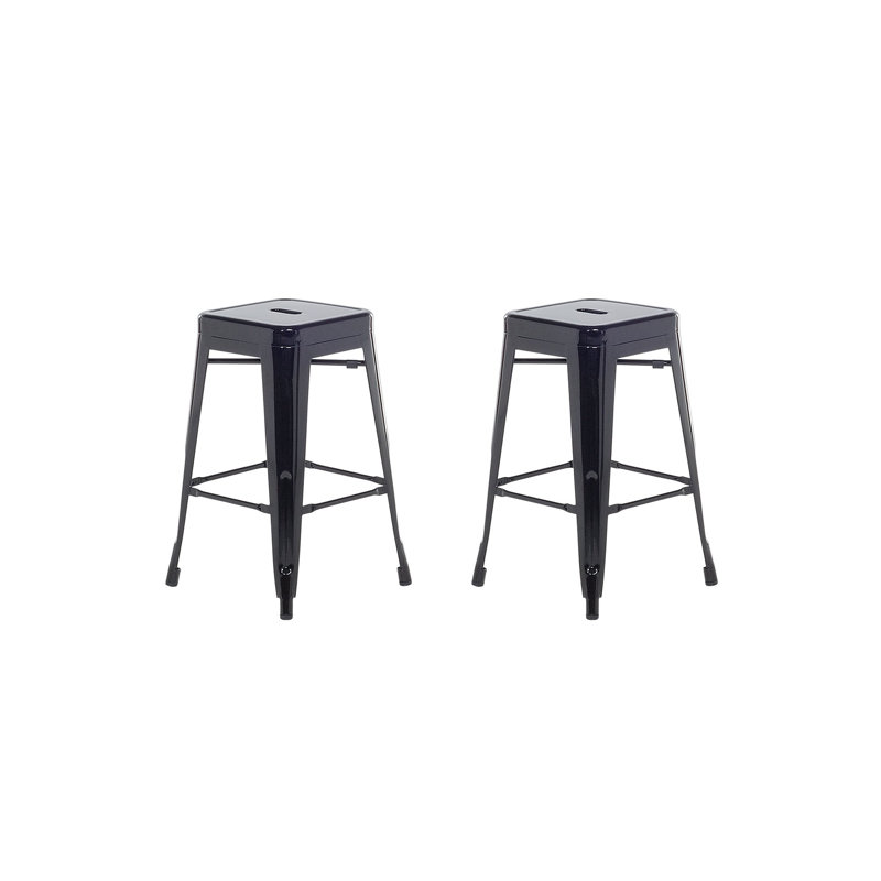 Iowa Park Counter Stool with Metal Frame