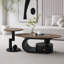 Ensemble de tables basses gigognes de luxe avec rangement