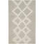 Tapis géométrique en laine / coton touffeté à la main Eulalie-643089497