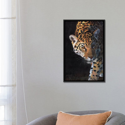«Jaguar Portrait», reproduction d'impression sur toile