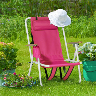 Chaise de plage inclinable / pliante Draughn