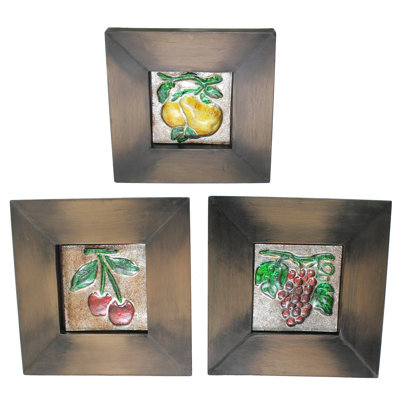 Traditional Food & Beverage Wall Decor on Glass