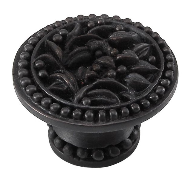 San Michele Mushroom Knob, Oil-Rubbed Bronze, Large