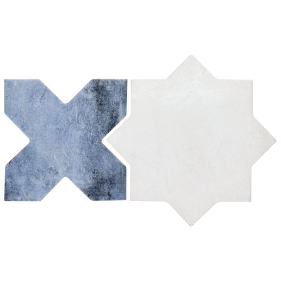 Parma Star-Crossed 6x6 Matte Terracotta Look Porcelain Floor and Wall Tile