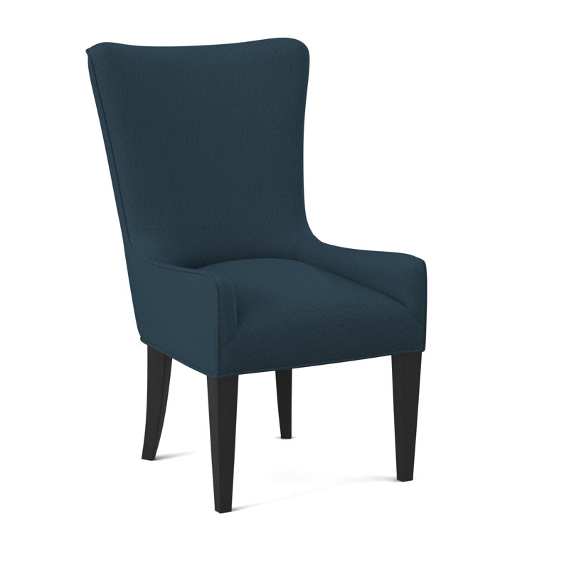 Chaise de salle à manger Providence - sans jupe, Espresso, Mélange de polyester Margaret Lagoon