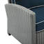 Ensemble de conversation modulaire en rotin 5 pièces avec coussins Regina-1345851738-1345851739