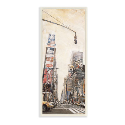 New York City Buildings' by Matthew Daniels - Unframed Painting Print on Canvas