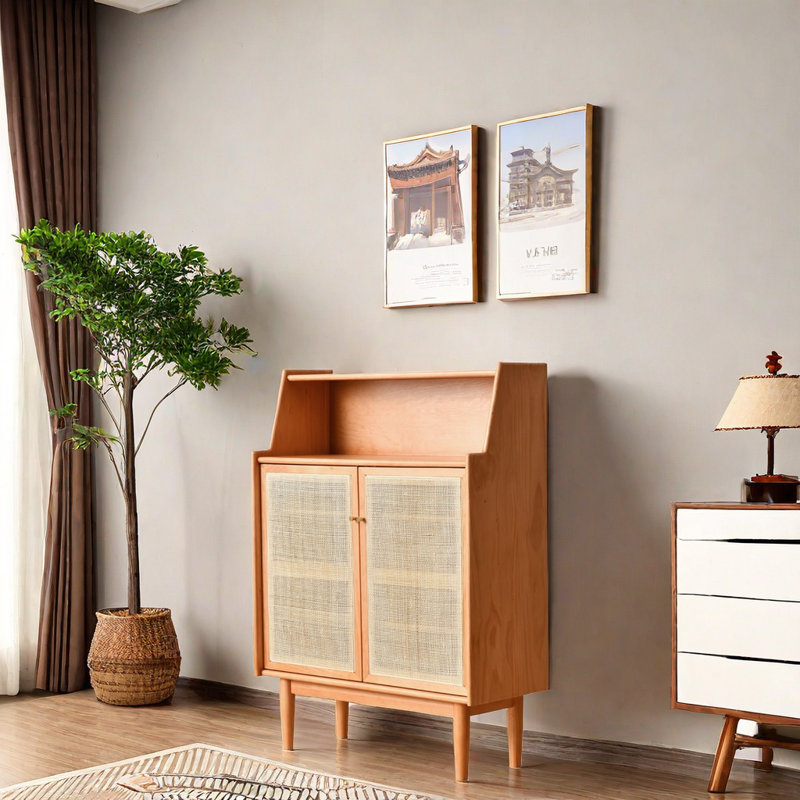 16 Pair Shoe Storage Cabinet
