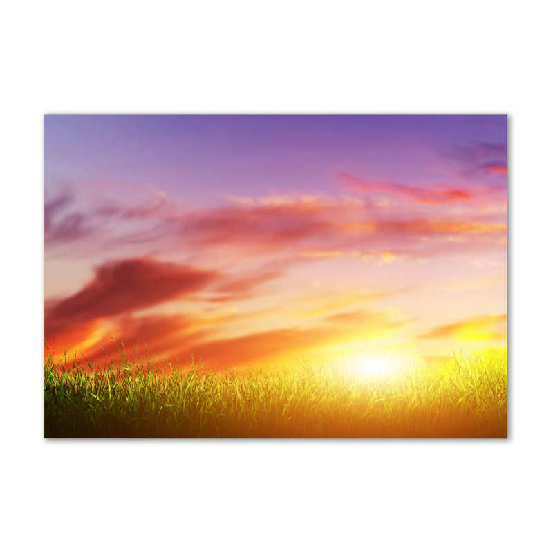 Sunset - Wrapped Canvas Print