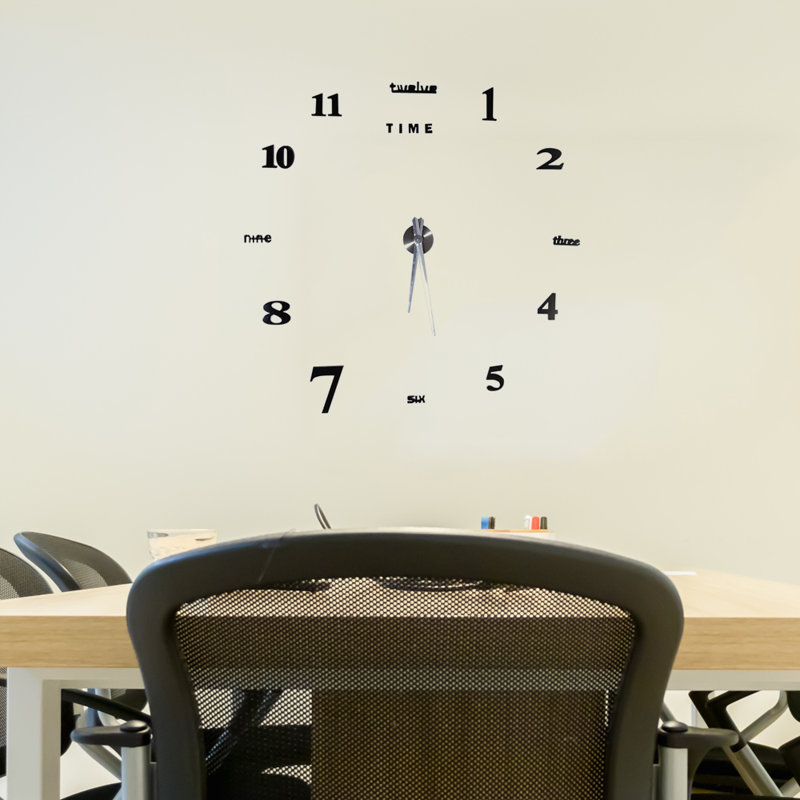 Wall Clock, Embellish Radical Appealing Inevitable Neoteric Full Functioning Universal Significant Attractive Gorgeous  for Indoor