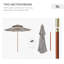 Mannox 270cm Market Parasol