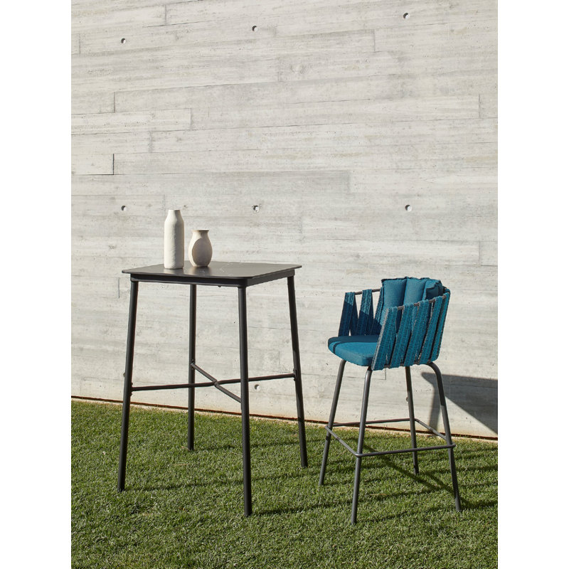 Hub Square Dining Table, Black