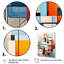 «Geometric Abstraction Composition III», art mural encadré abstrait géométrique-472158065-472158024