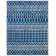 Tapis bleu marine / ivoire Remaley