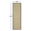 Tapis beige / mauve à rayures sisal-381267588