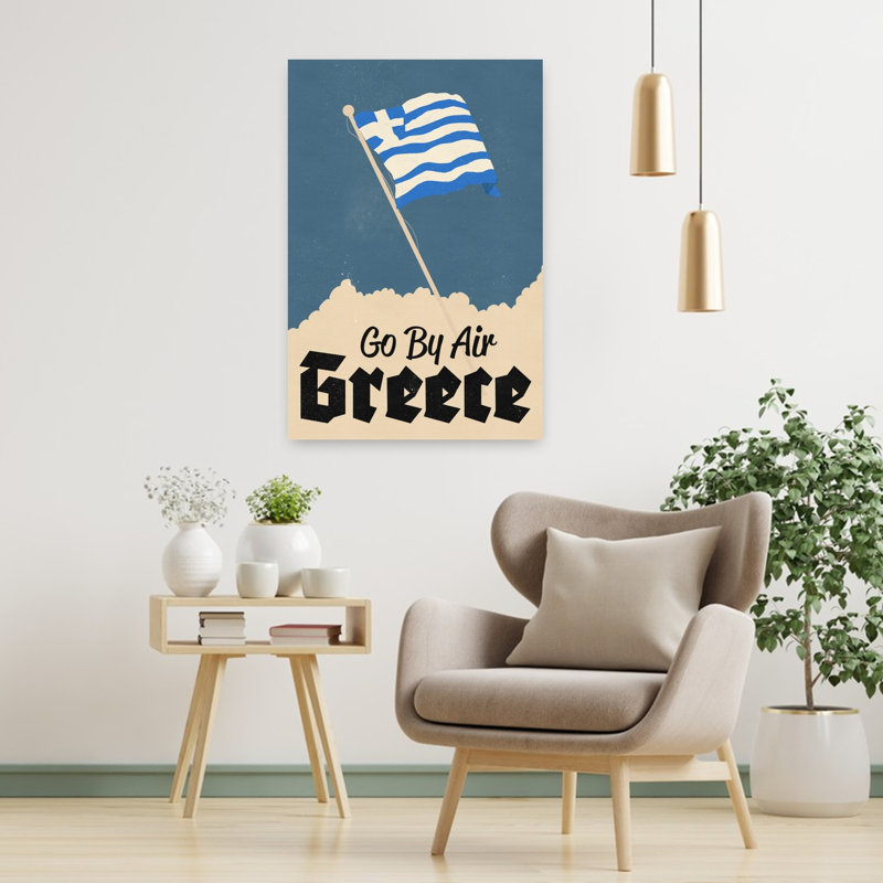 Art rétro rétro de la Grèce rétro