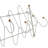 Metal Wall 5 - Hook Wall Mounted Coat Rack