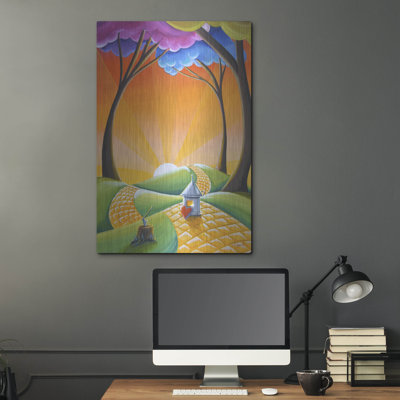 «Harriet Bee« There No Place Like Home »par Cindy Thornton, art mural en métal
