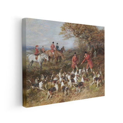 Heywood Hardy - Hunters and Hounds