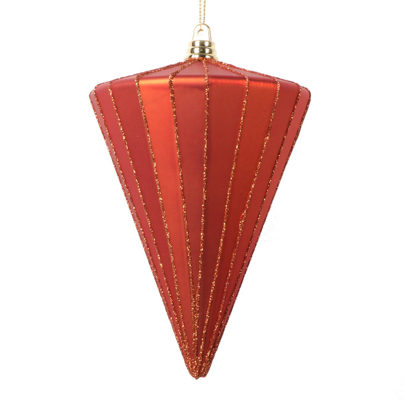 Ornement Frankin Cone, Orange brûlé