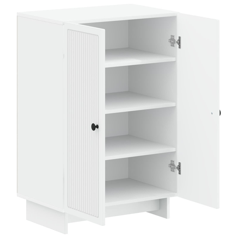 Shoe Storage, 90 cm H x 59.5 cm W x 39.5 cm D, White