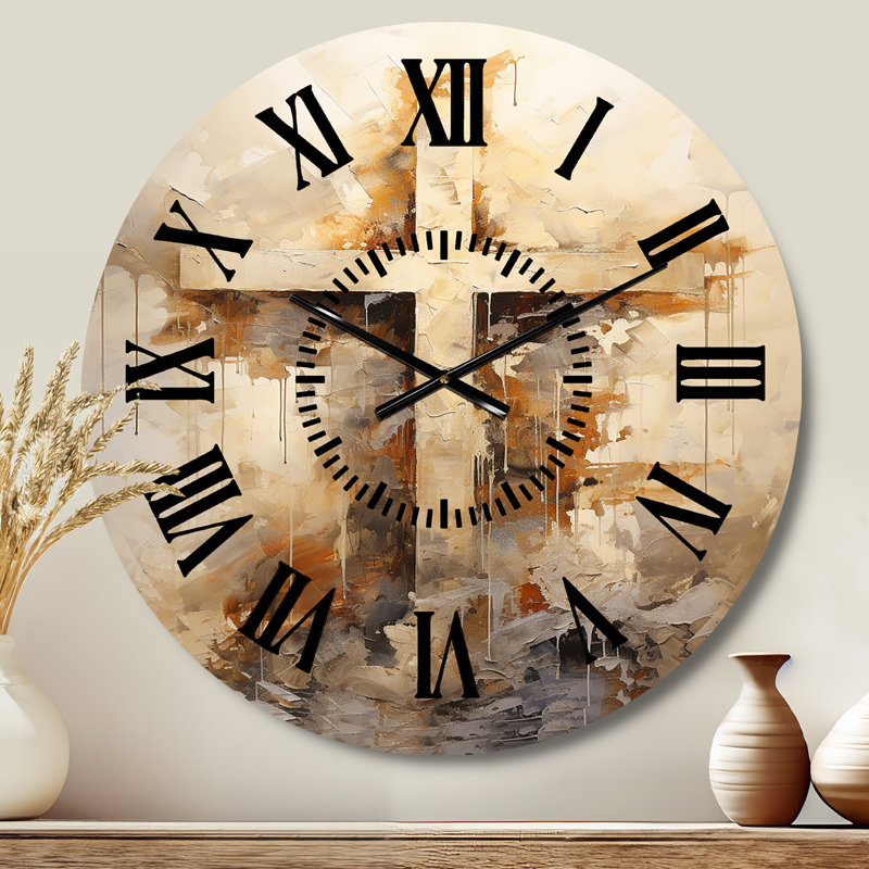 Horloge murale Minimalisme, Médium