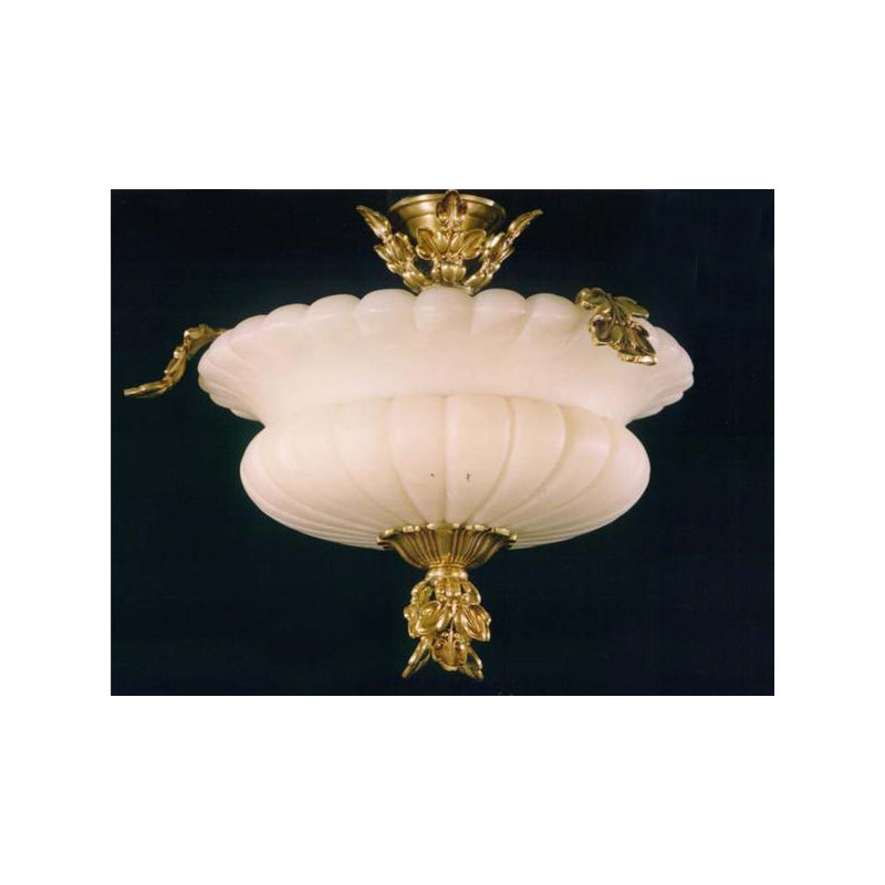 Badillo Glass Semi Flush Mount