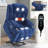 Up To 350 LBS Chenille Power Lift Recliner Chair, Heavy Duty Motion Mechanism With 8-Point Vibration Massage And Lumbar Heating, USB And Type-C Ports, Stainless Steel Cup Holders-611740792