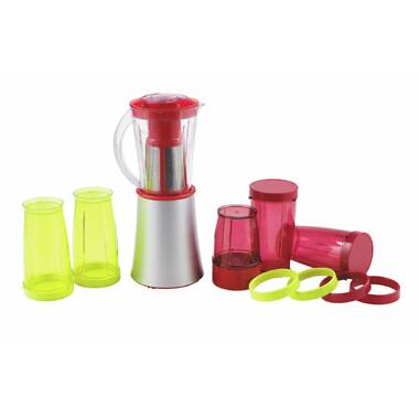 Premium PB312 9 Piece Personal Blender Set Silver