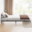 Cadre de lit double 6 po sans sommier, base de lit double en métal-109915346