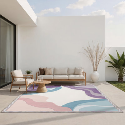 Tapis intérieur et extérieur Wistful Stream