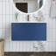 Meuble-lavabo simple 30 po avec plateau en céramique Karieliz-1101938091