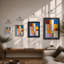 Colour Fields Geometric - Print-46036888-46036961