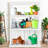 Nayson 4-Tier Interlocking Plastic Storage Shelves, 36 x 18 x 56 in, White