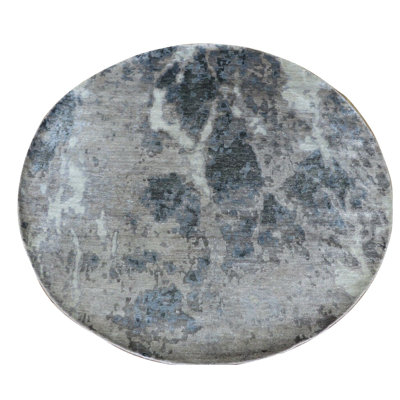 One-of-a-Kind 6' Round Area Rug in Gray