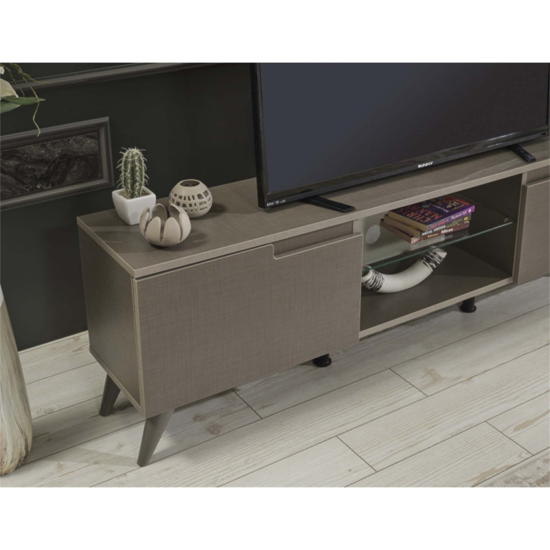 Meuble télé Furnishome Store Denver, Brun